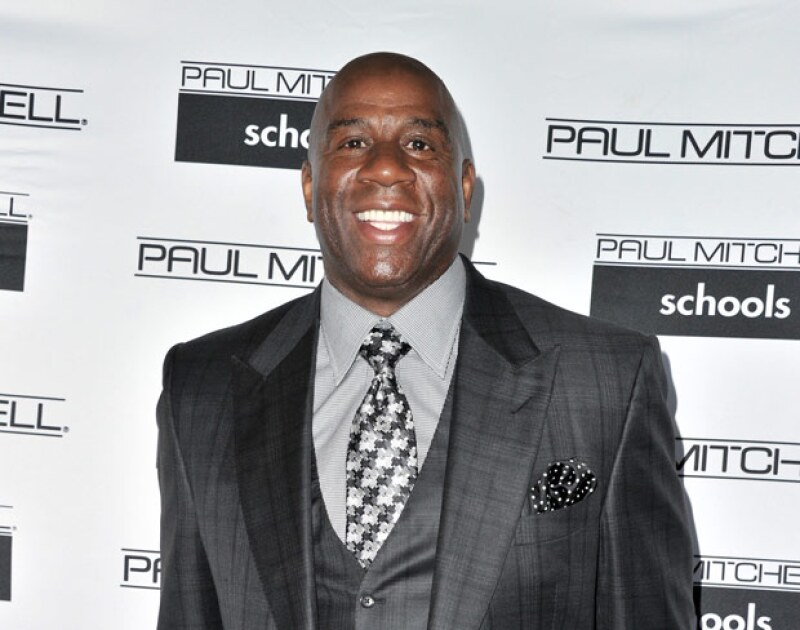 Marvin ‘Magic’ Johnson continúa en su lucha contra el Sida, sin embargo es portador del VIH.