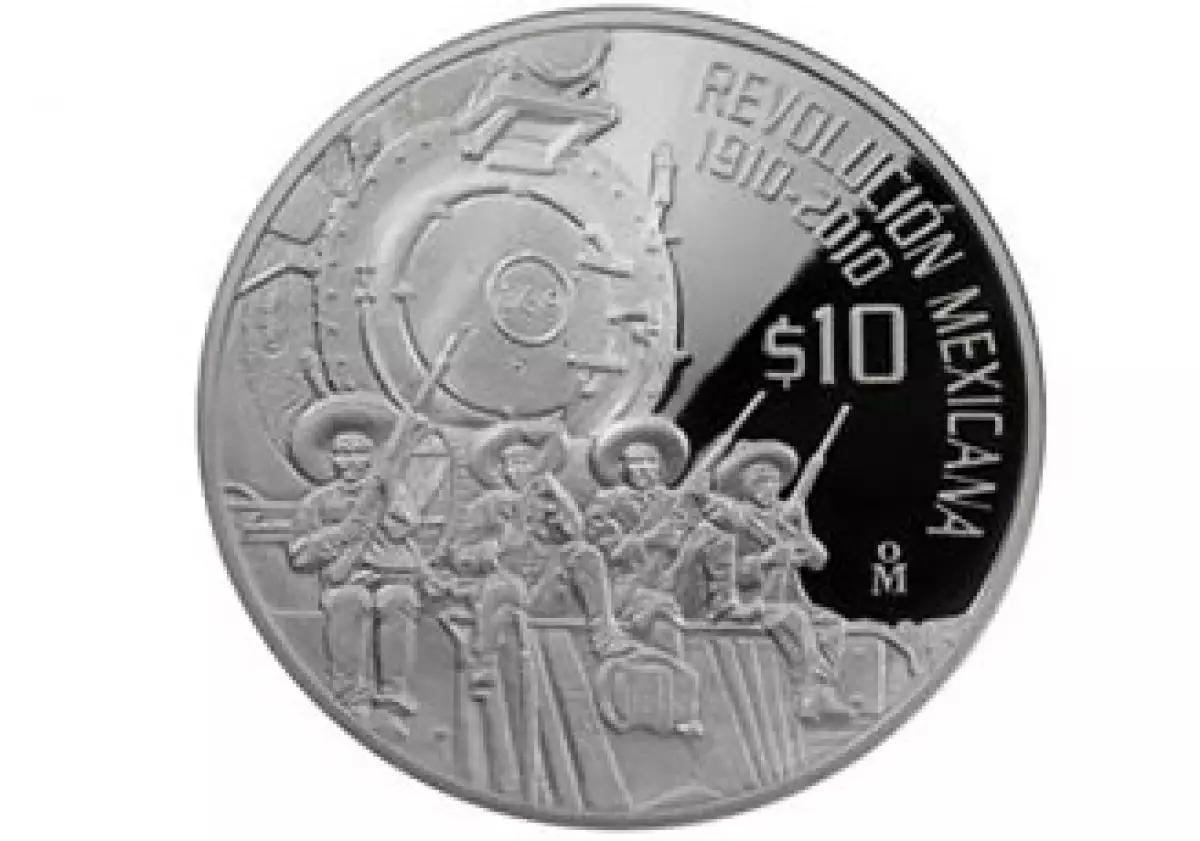 El valor nominal de la moneda es de 10 pesos, tiene un diámetro de 48 milímetros, un peso de 62.2 gramos de plata pura. (Foto: Especial)