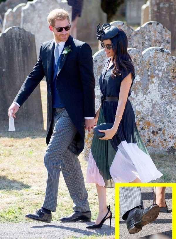 The wedding of Daisy Jenks and Charlie van Straubenzee, St Mary the Virgin Church, Frensham, Surrey, UK - 04 Aug 2018