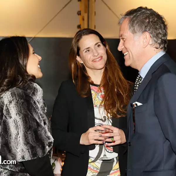 Lili Van, Lara Christianson y Daniel Pastor