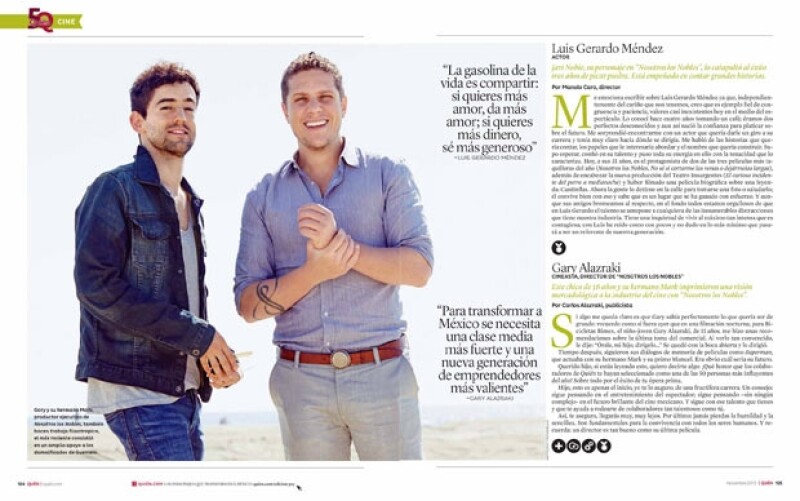 La revista Quién busca desde hace cuatro años reconocer el talento de aquellos personajes que ponen el nombre de México en alto. Aquí parte dela lista, de este año.