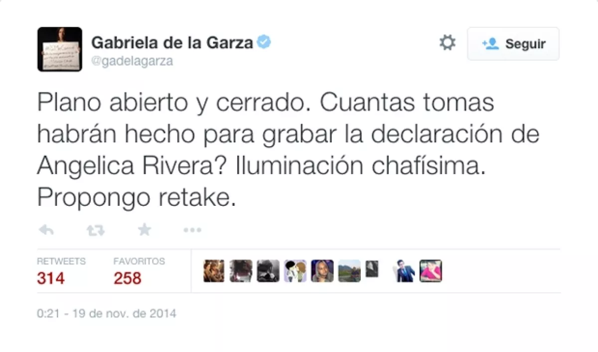 Gabriela de la Garza se ha mantenido consternada por el caso de Ayotzinapa y ahora compartió su punto de vista sobre la explicación de Angélica Rivera.