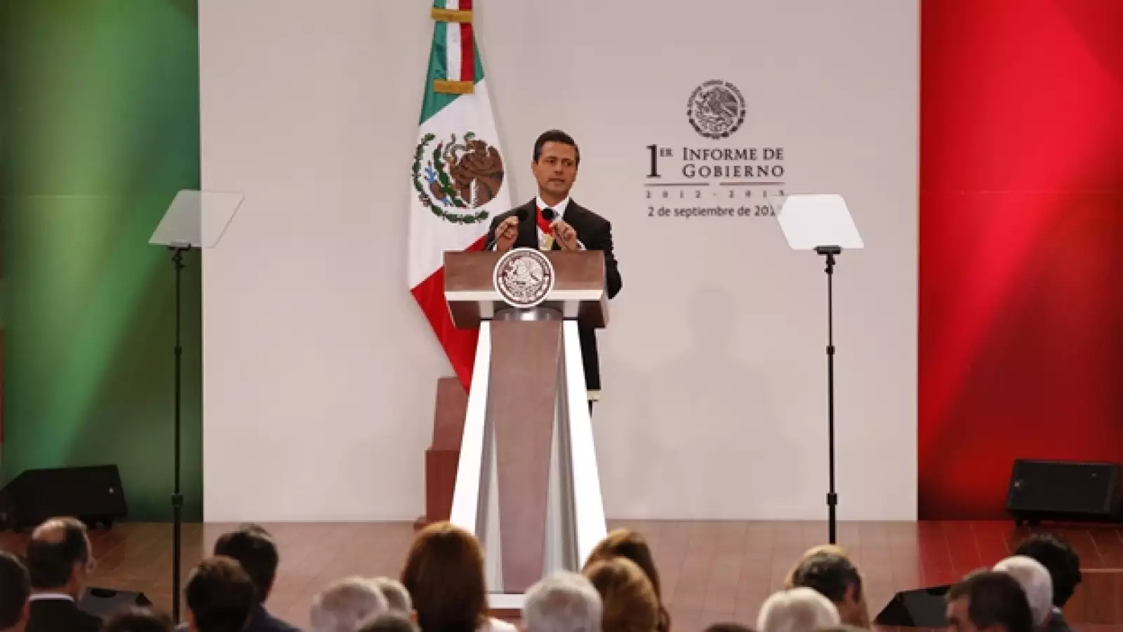 peña nieto ofrece su primer informe de gobierno