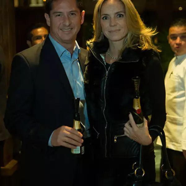 Marco Gutiérrez y Paola García