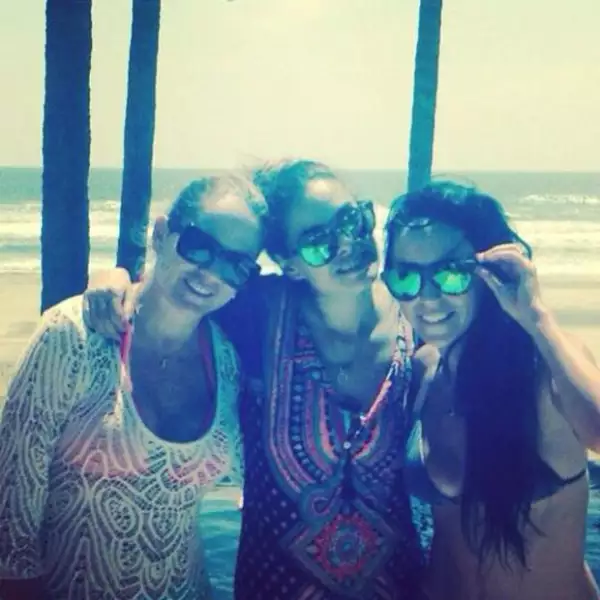 Las amigas disfrutaron de un fin de semana relajado.