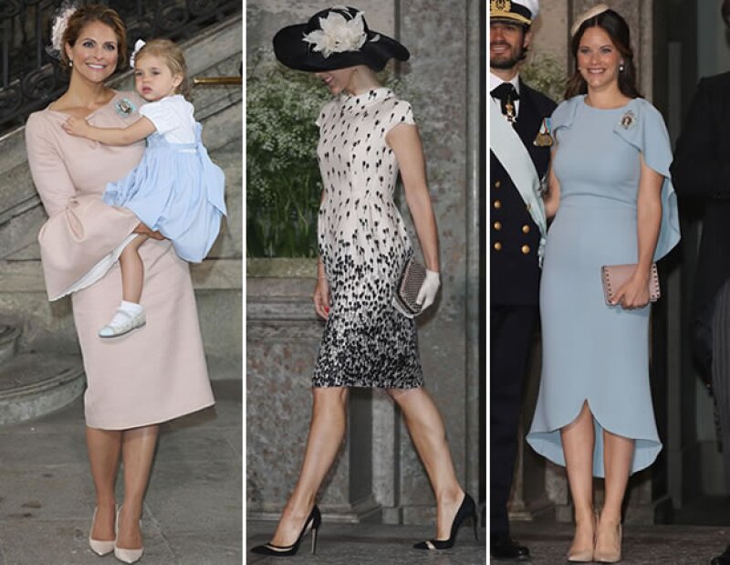 Duelo de estilo: la princesa Magdalena de Suecia, la princesa Margarita de Dinamarca y la princesa Sofía fueron de las mejor vestidas.