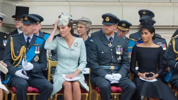 Príncipe William, Kate Middleton, príncipe Harry y Meghan Markle 