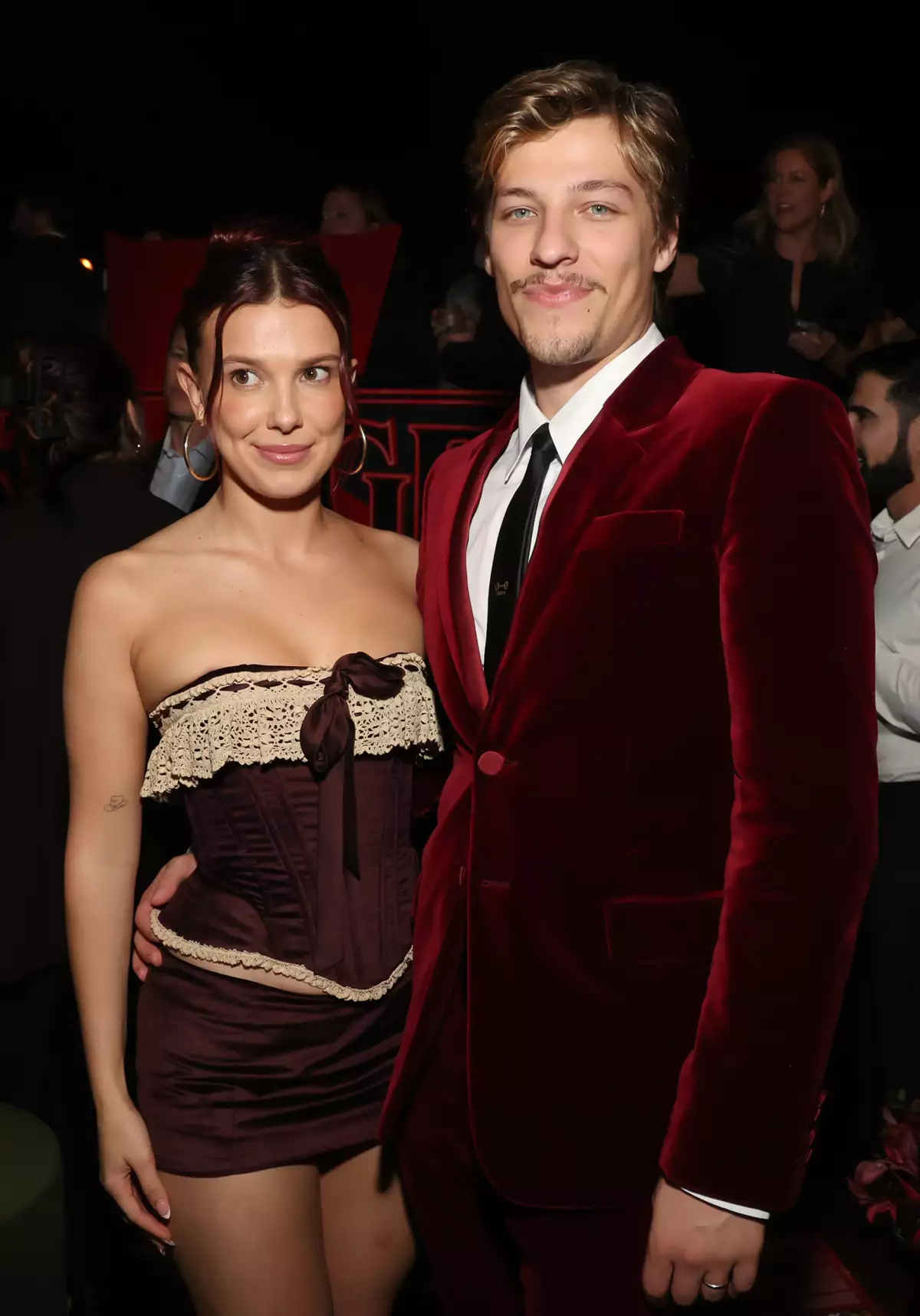 Millie Bobby Brown y Jake Bongiovi