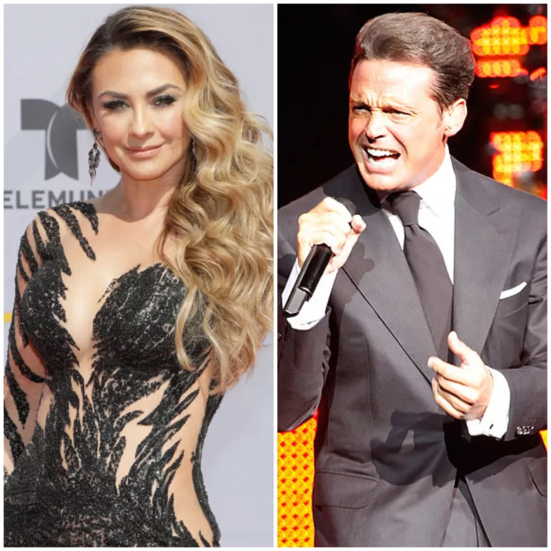 Aracely Arámbula y Luis Miguel