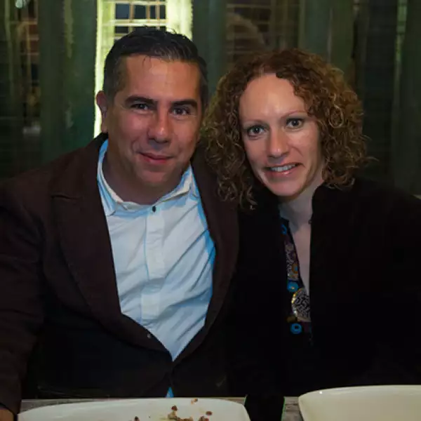 Ciro Medina y Cris Lafit