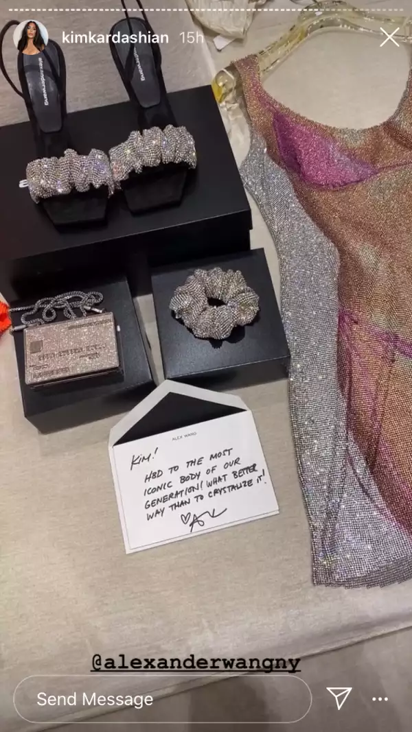 Instagram @kimkardashian