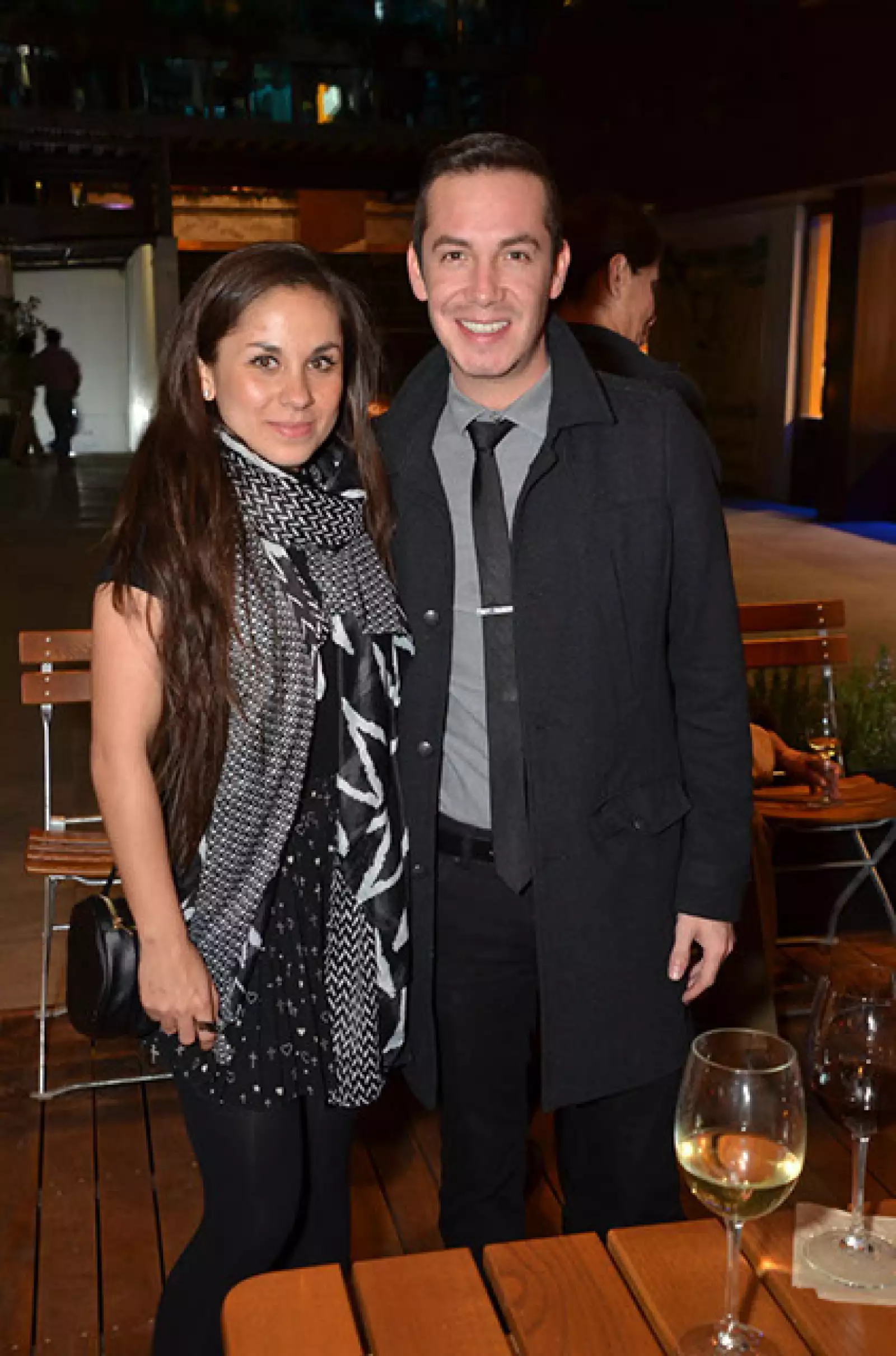 Marisol Lazo y Diego Marino.