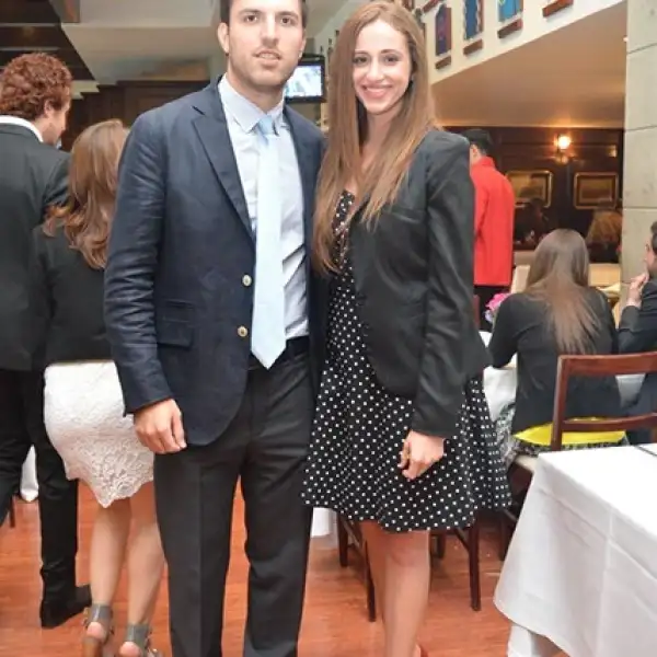 Agustín Garza y Silvana Obregón.