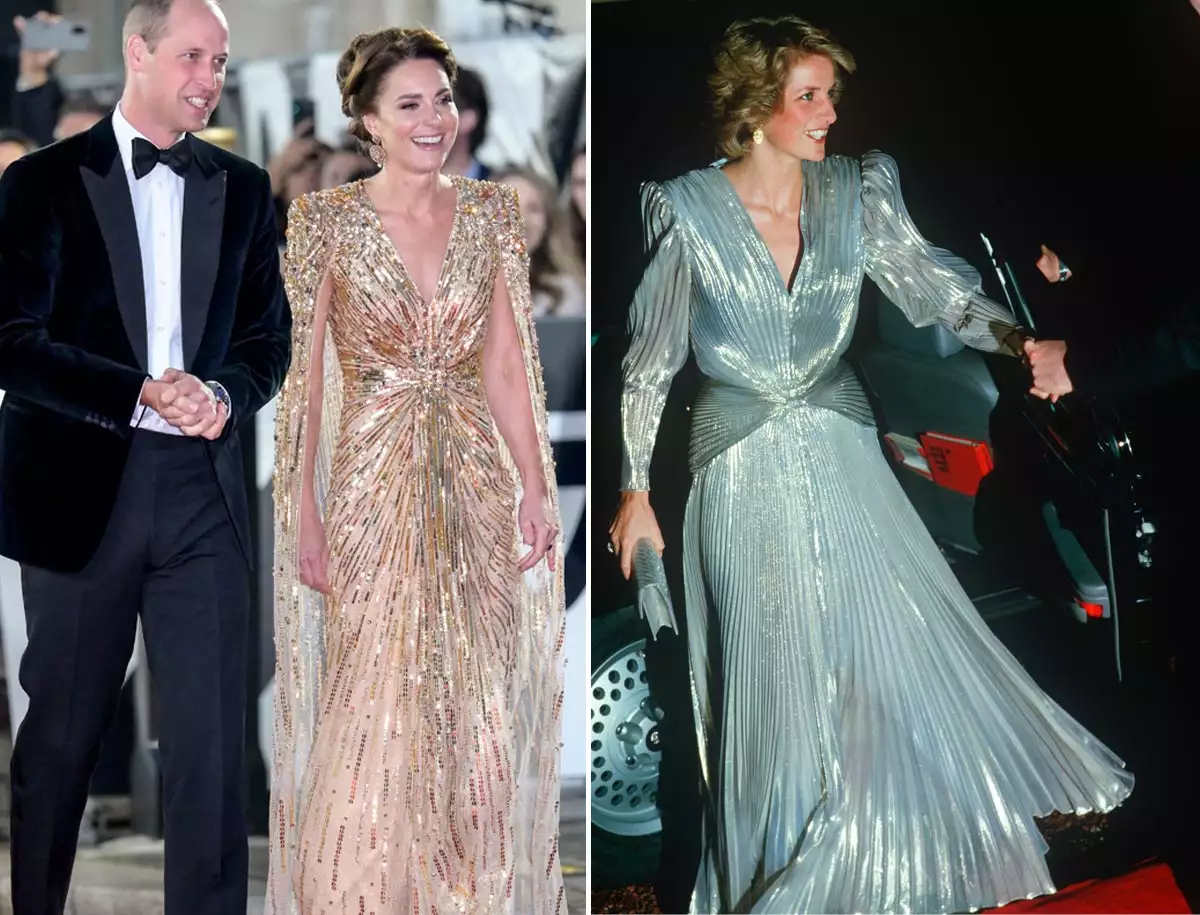 Kate Middleton, princesa Diana