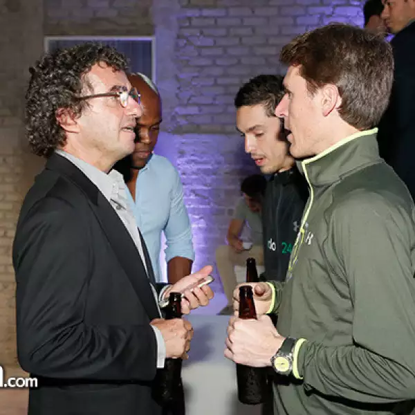 Fredy Helfon y Alejandro Ramos