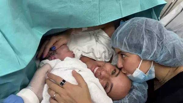 ¡Bienvenido Peiro! Ya nació el segundo bebé de Saskia Niño de Rivera y Mariel Duayhe 