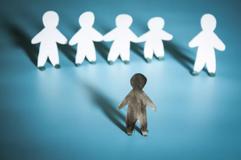 Racism concept image