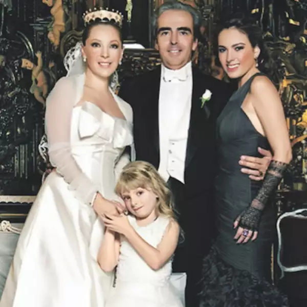 Edith González, Lorenzo Lazo y Constanza Creel