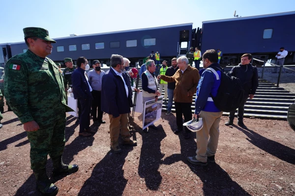 Recorrido AMLO tren