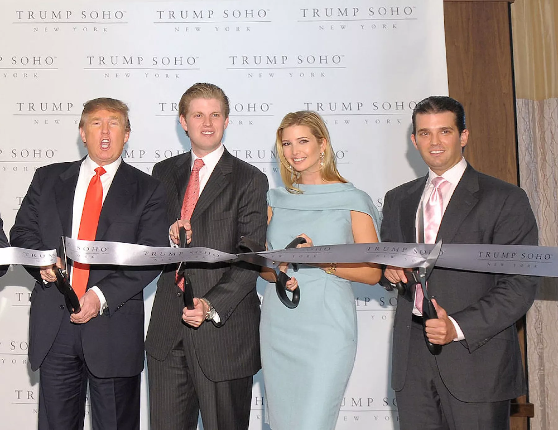 Trump SoHo New York Ribbon Cutting Ceremony