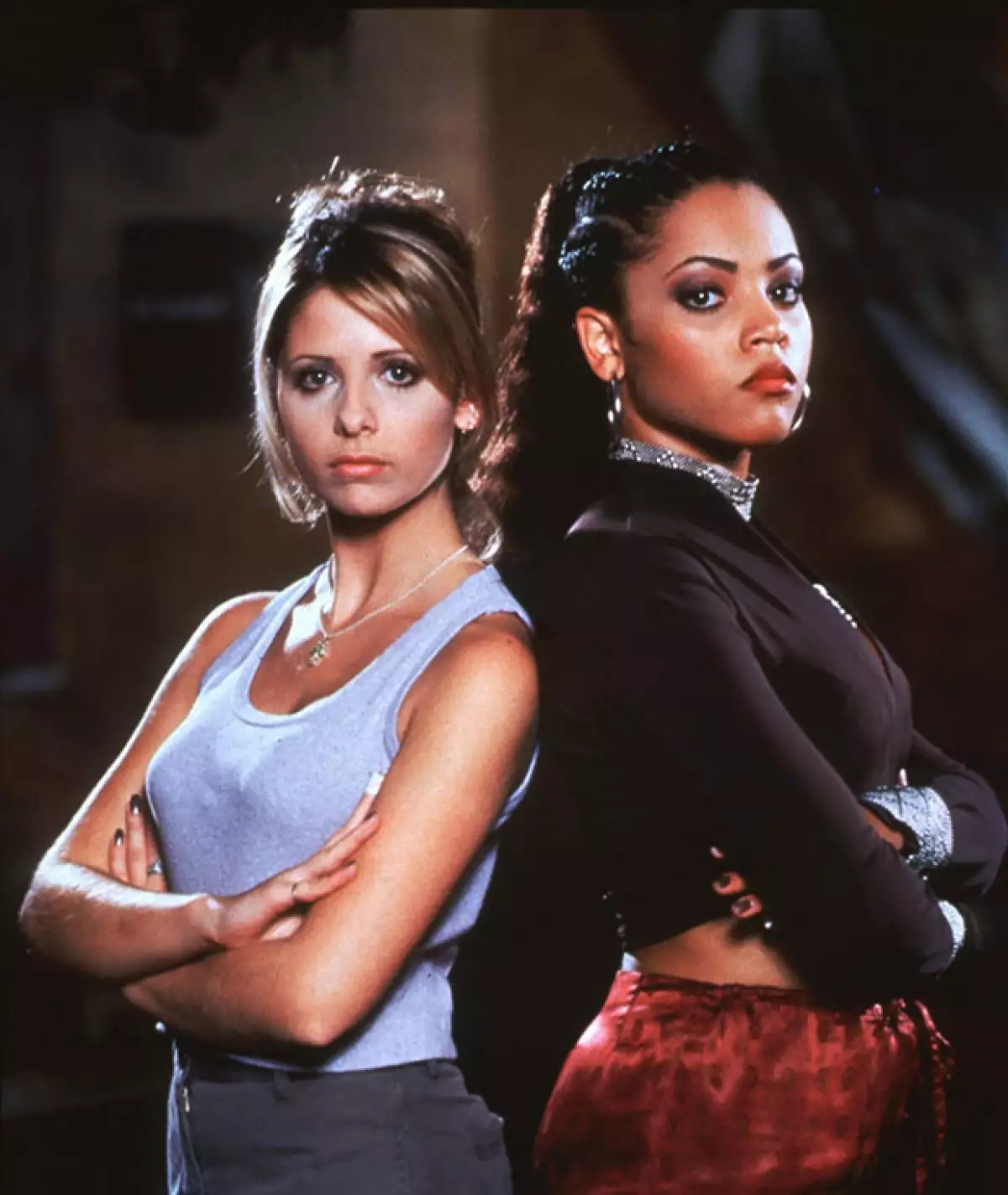 A los 19 años, la hermanastra de Beyoncé apareció en Buffy, como una cazavampiros.