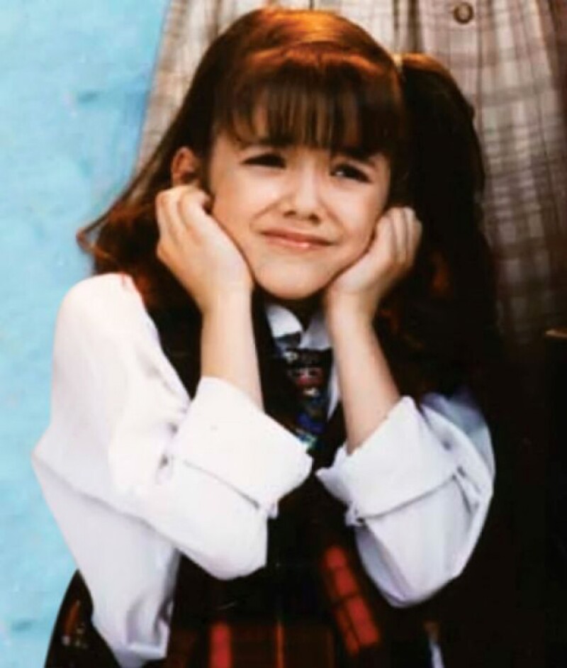 Con menos de 10 años, Sherlyn ya había hecho comerciales para después brincar al cine.
