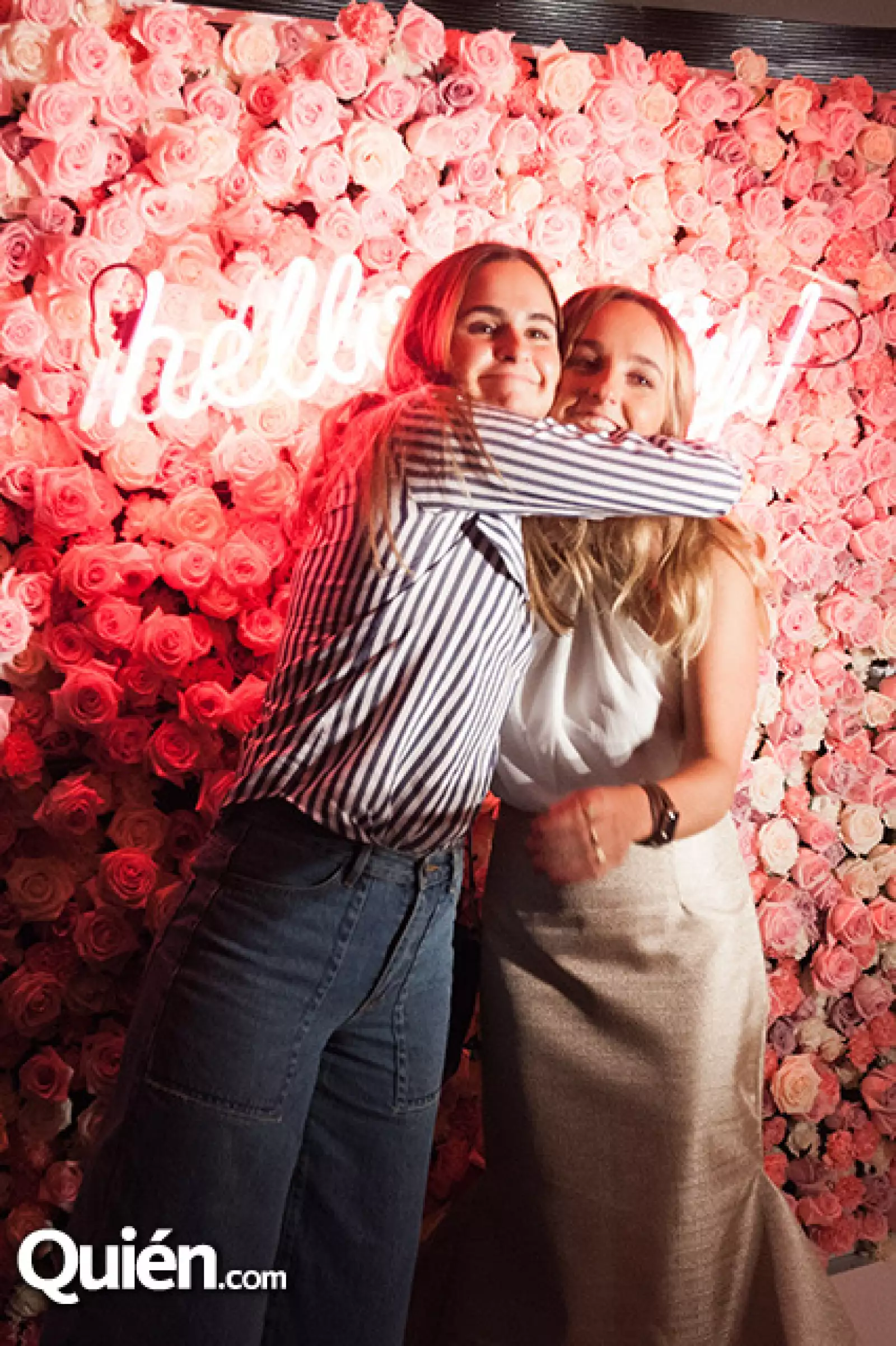 Sofía Aguirre y María Tricio