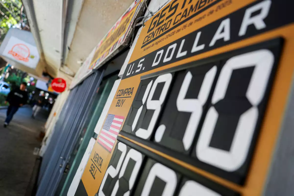 tipo de cambio dolar peso hoy