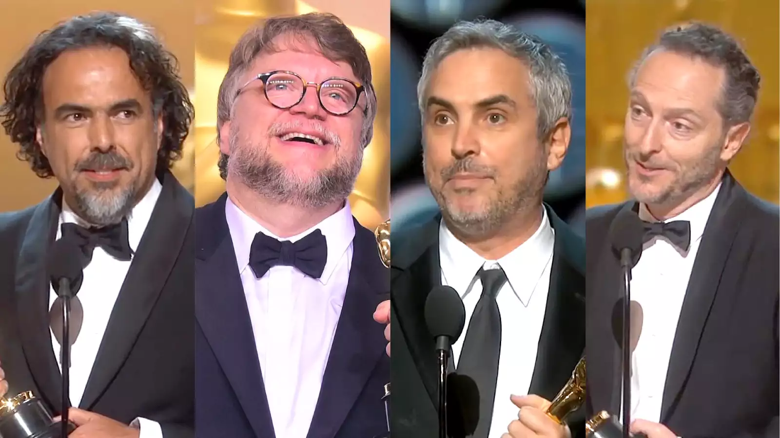 Cuarón, Iñárritu y Del Toro GET