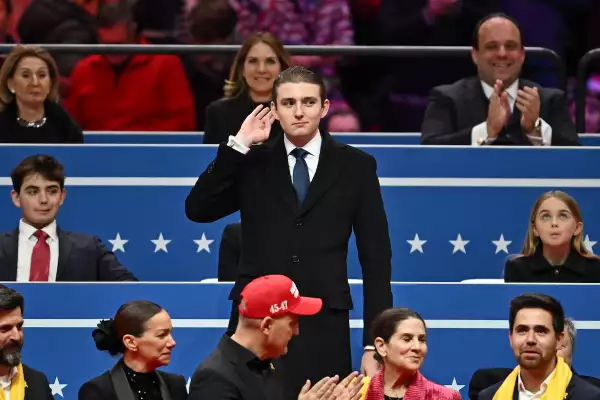 Barron Trump el aprendiz de su papá Donald Trump