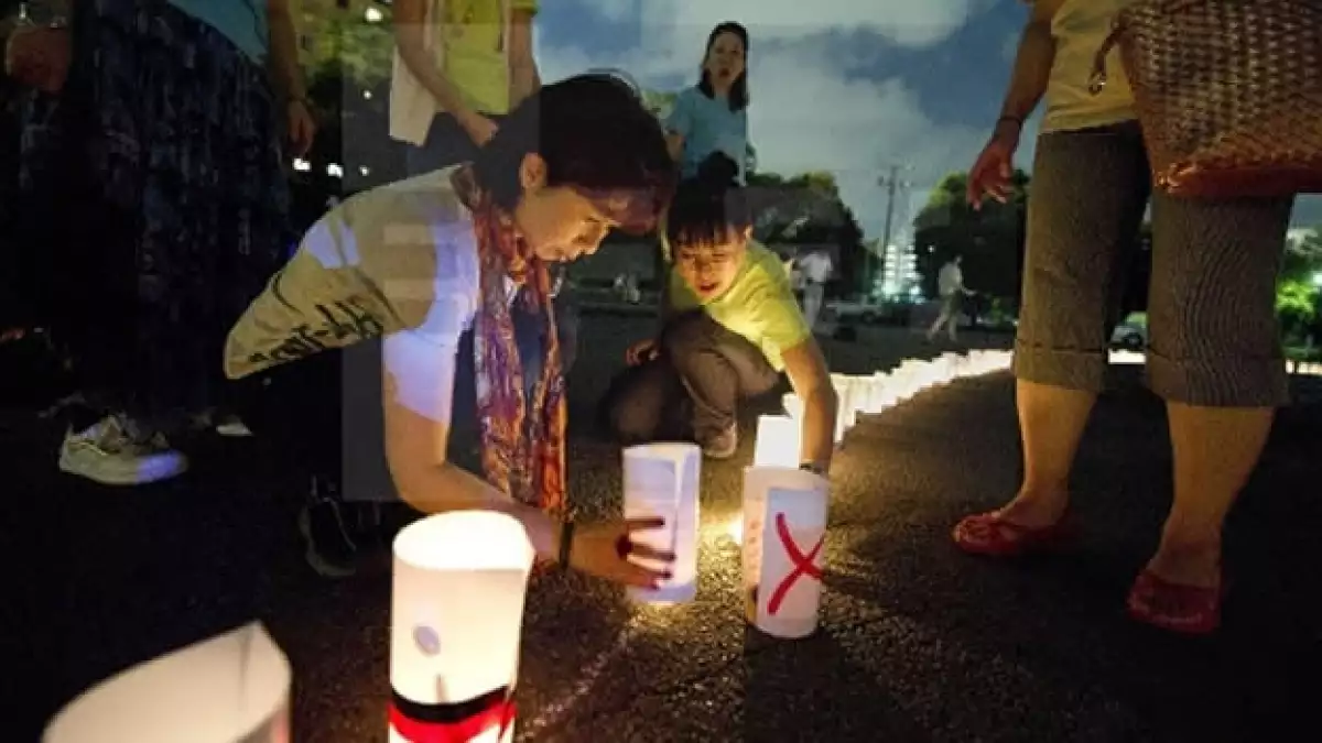 Homenaje a las víctimas del tsunami del 11 de marzo de 2011
