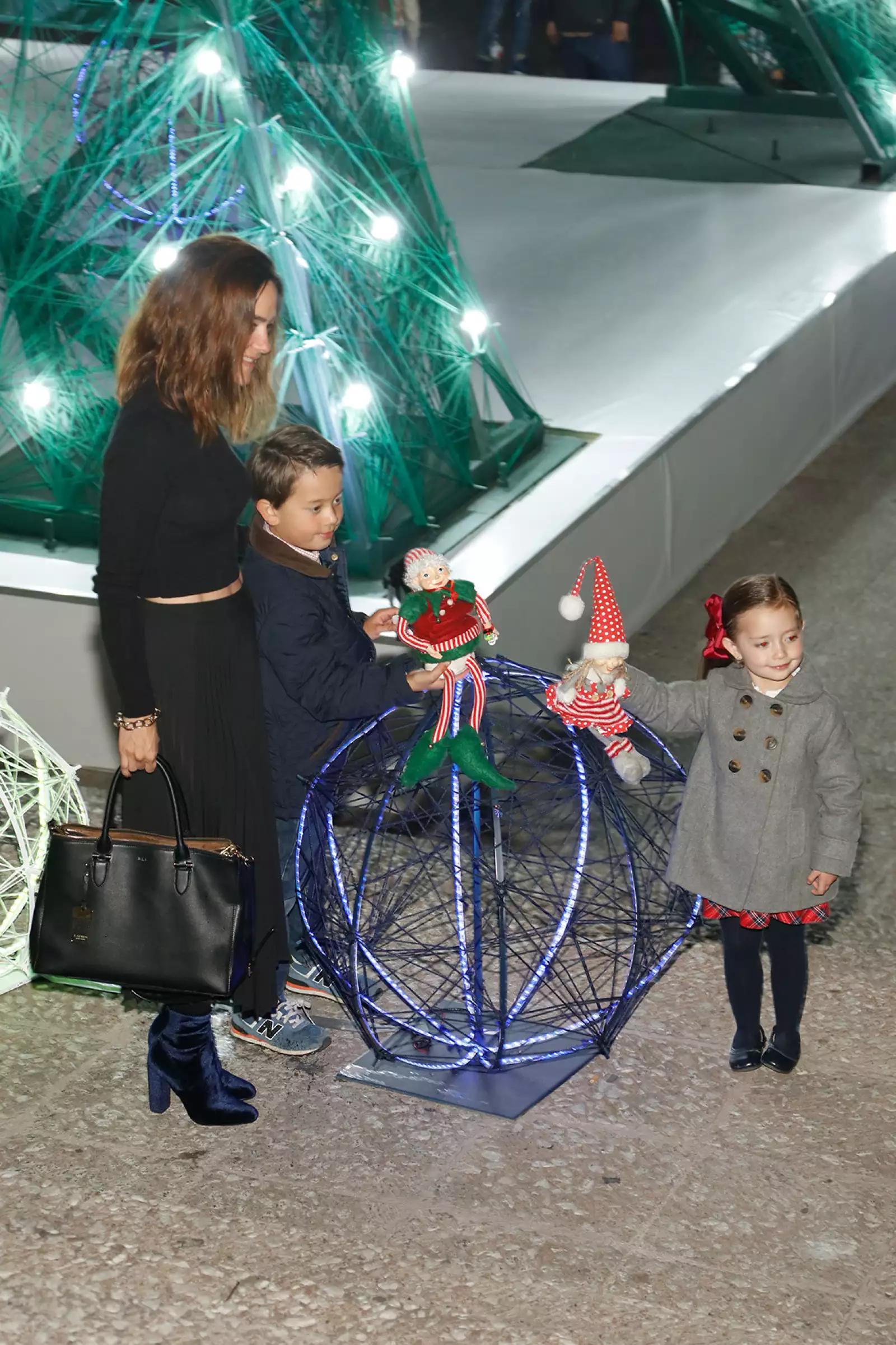 Evento de Lacoste -Una noche navideña bajo la Torre Eiffel