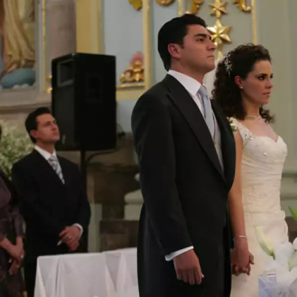 Boda de Ana Cecilia Peña Nieto y Felipe Casahonda.