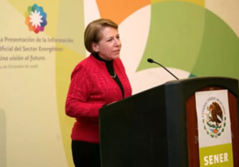 La secretaria de Energía, Georgina Kessel, aseguró que existe un reto para seguir suministrando petróleo y gas a la economía mundial. (Foto: Secretaría de Energía)