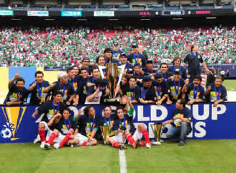 La selección mexicana ganó su quinto trofeo de la Copa Oro (Foto: Notimex)