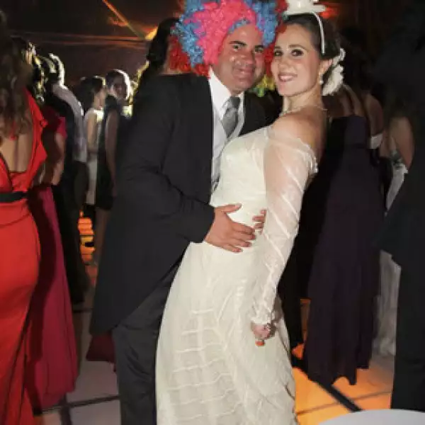 Santiago Lamadrid y Elisa Michel