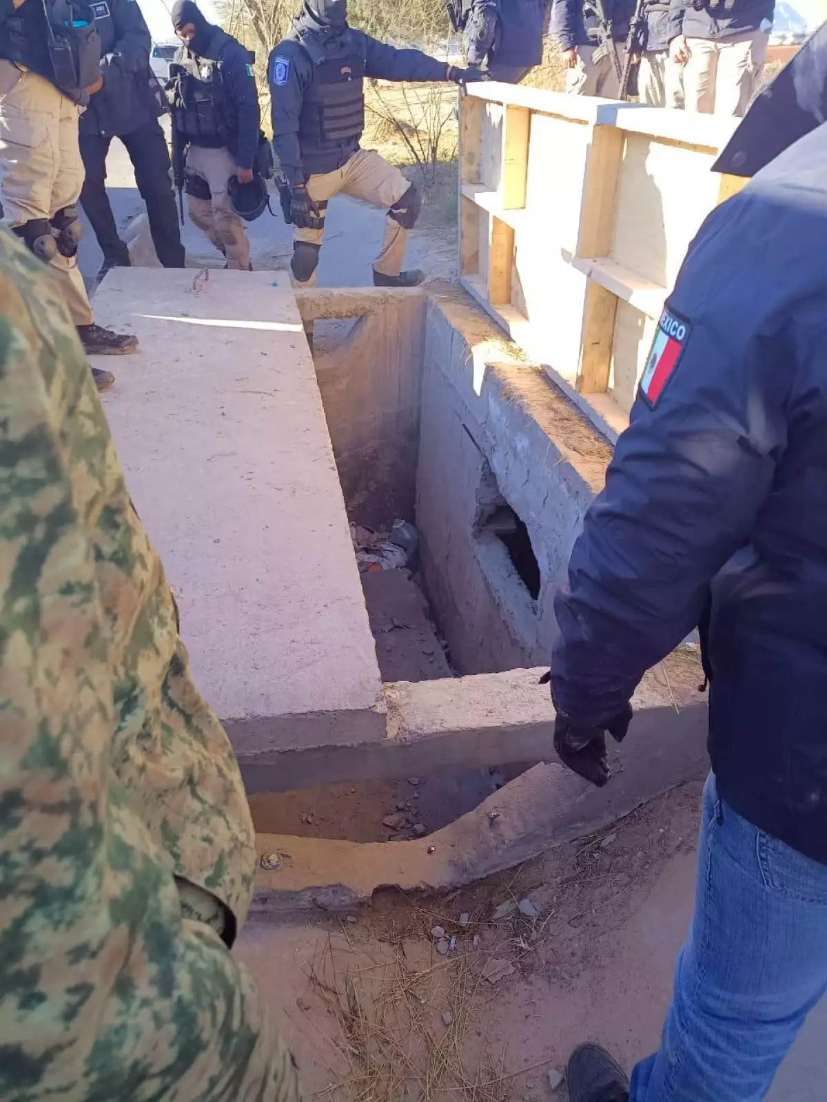Hallan túnel clandestino en Chihuahua