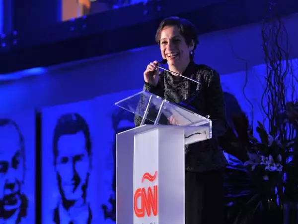 La periodista agradeció a los presentes su fidelidad estos seis años que ha transmitido su programa por la cadena CNN