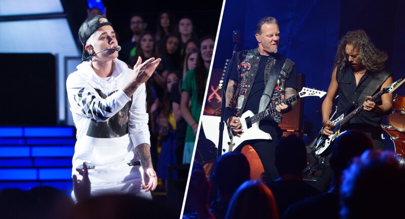 Justin Bieber vs Metallica