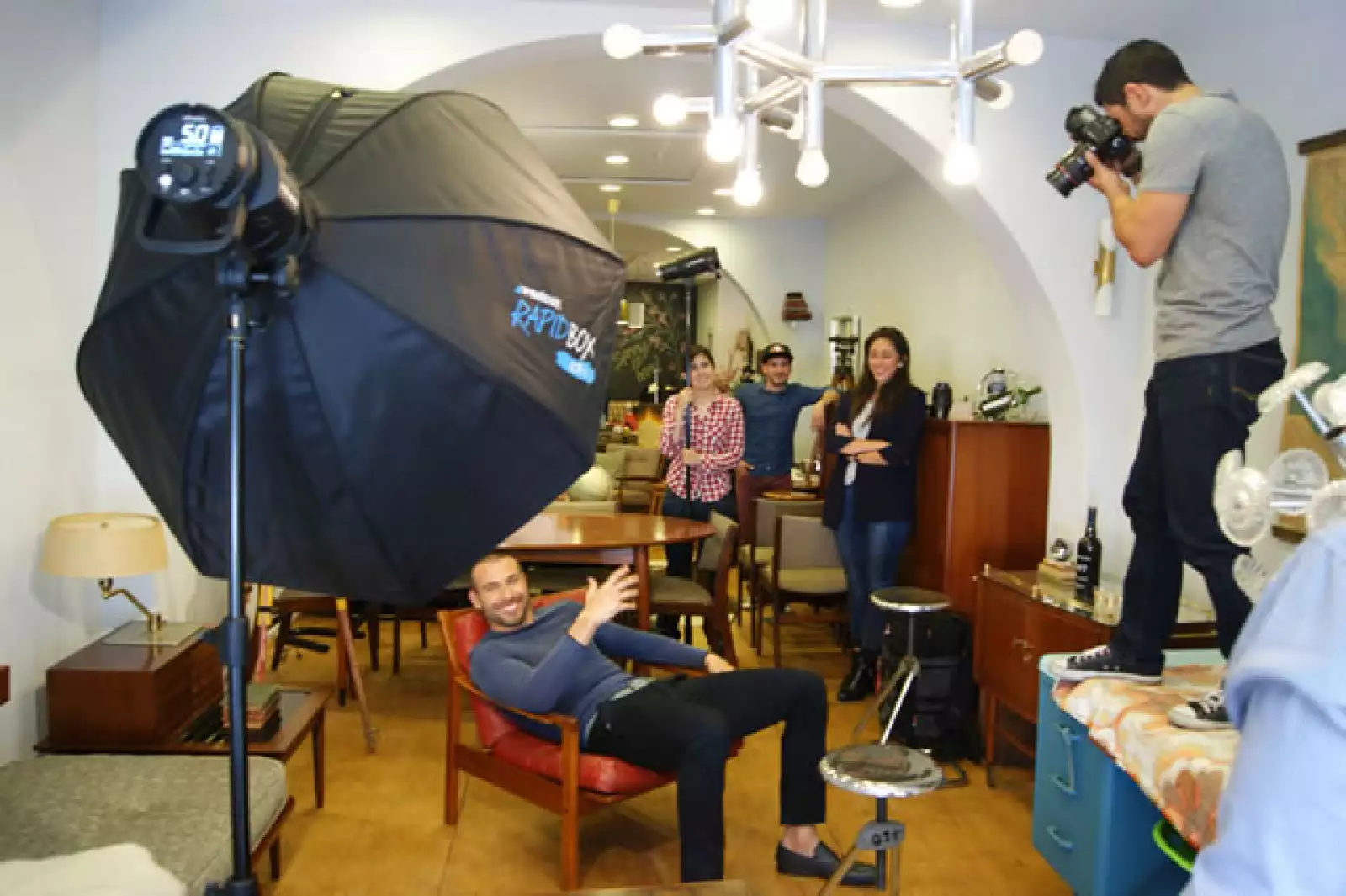 Tito Trueba estuvo a cargo de esta sesión de fotos.