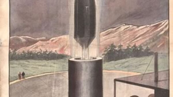 Investigaci�n espacial. Cr�dito: Archivo de la Bibliot�que Nationale de France