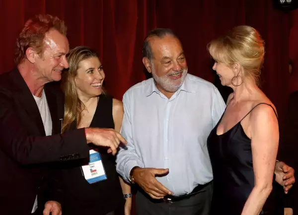 sting y carlos slim