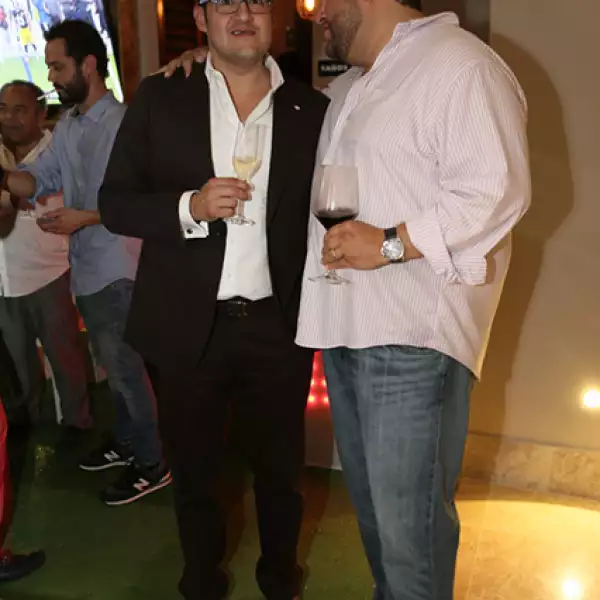 Mauricio Yacotu y Otto Monsivais