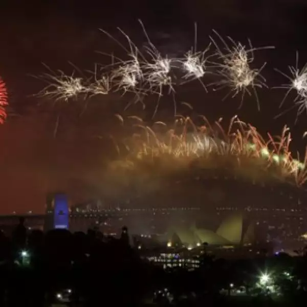 Como ya es costumbre, Australia recibirá el Año Nuevo con su famoso espectáculo pirotécnico.