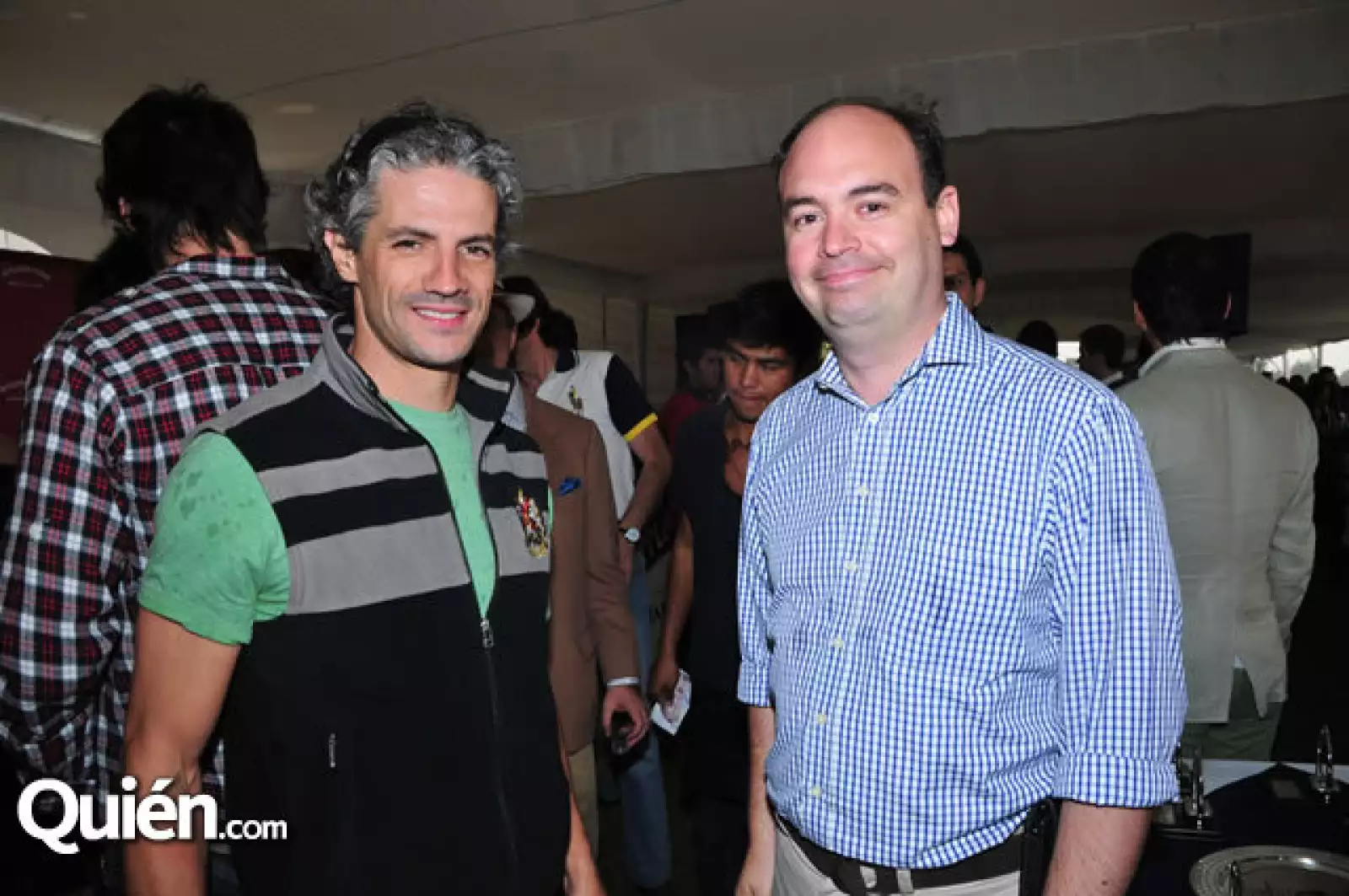 Chucho Solórzano y Francisco López Portillo