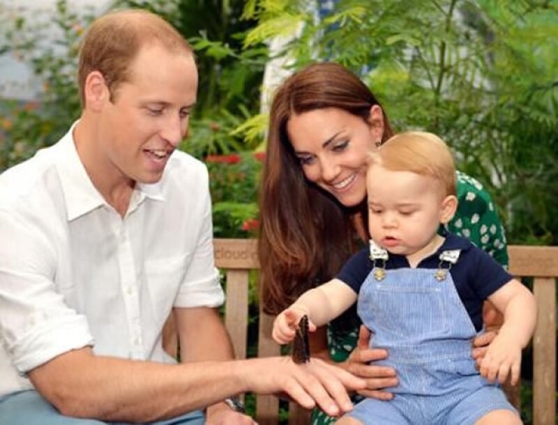 Fue en ese mismo museo donde baby George celebró su primer aniversario.
