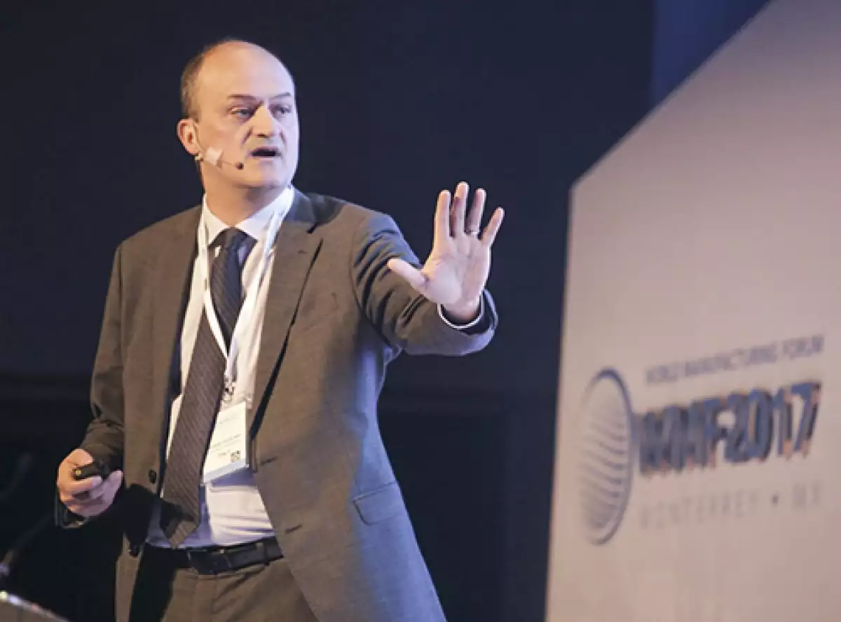 Sergio Cavalieri, vicerrector de Innovaci�n, Transferencia Tecnol�gica y Valorizaci�n de Investigaci�n de la Universidad de Bergamo, Italia