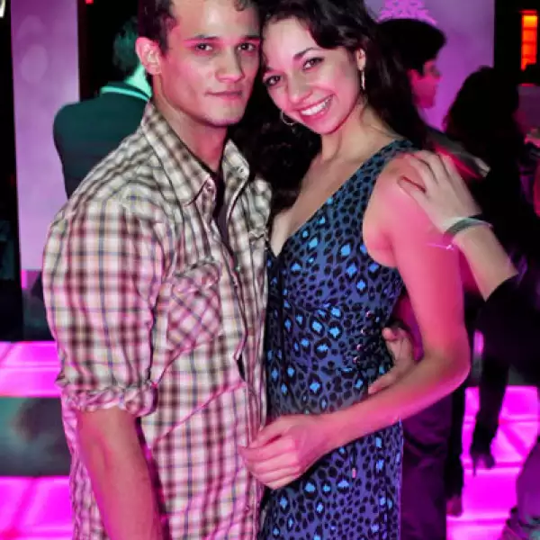 Ángel Laza y Carolina Okolova