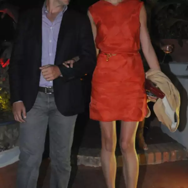 Karolina Kurkova en la cena de gala por el Festival Ischia Global 2011 en Italia.