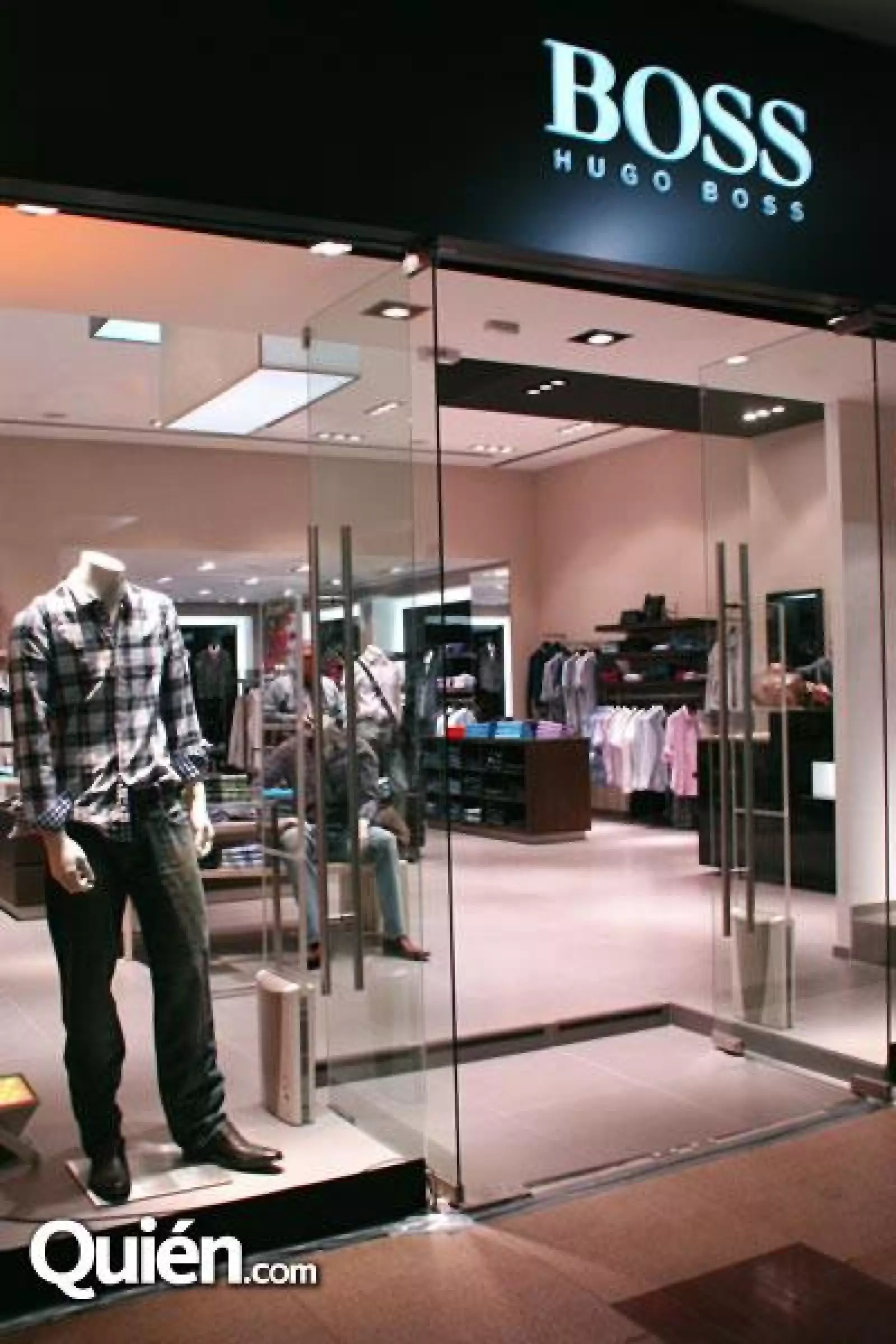 Inauguración de Hugo Boss